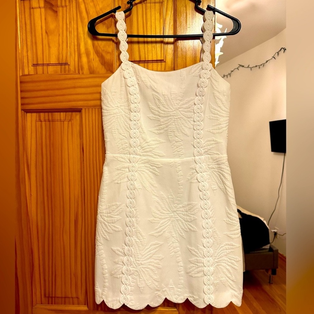 Lilly Pulitzer White Jesse Jaquard Romper